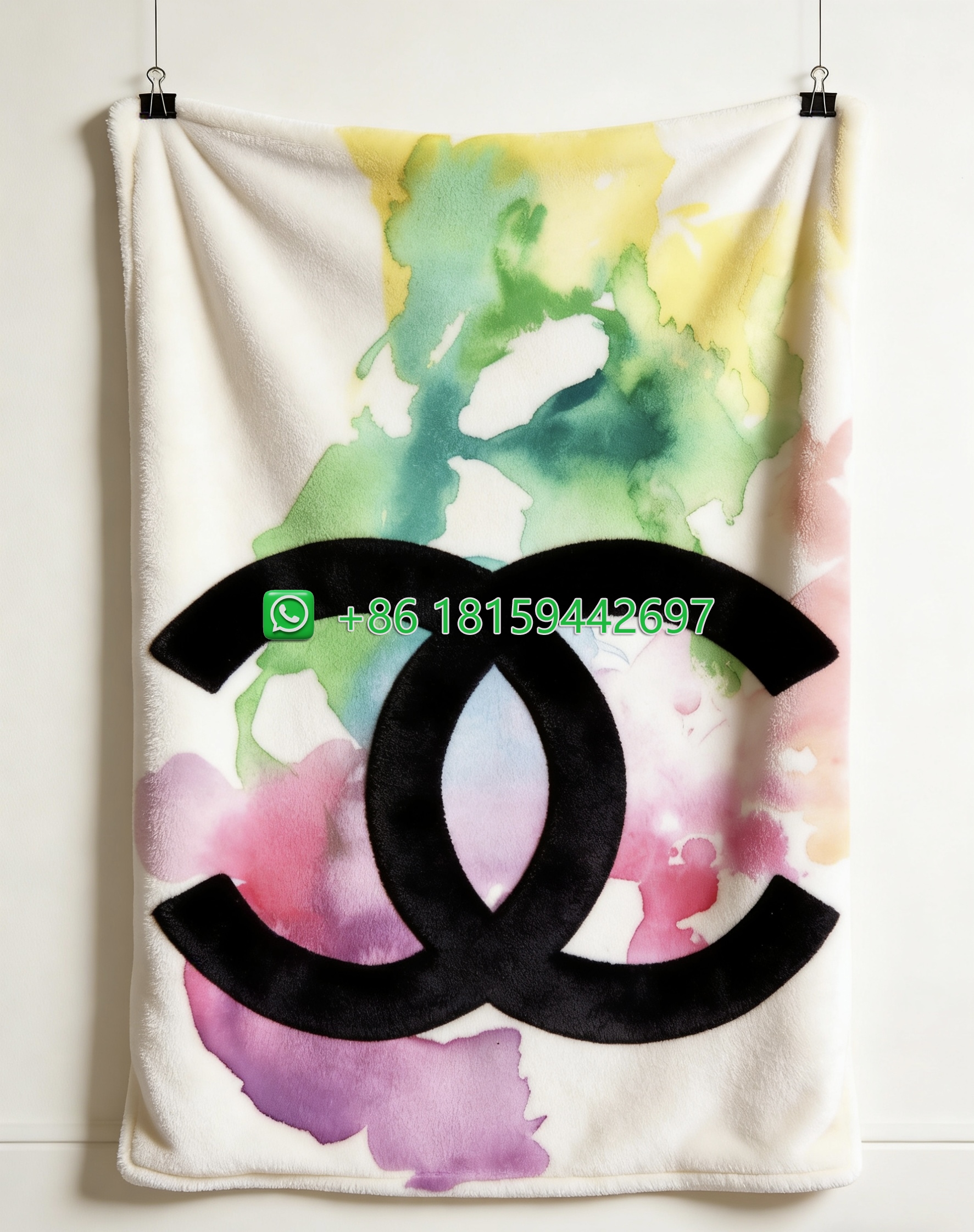 Chanel Throw Blankets